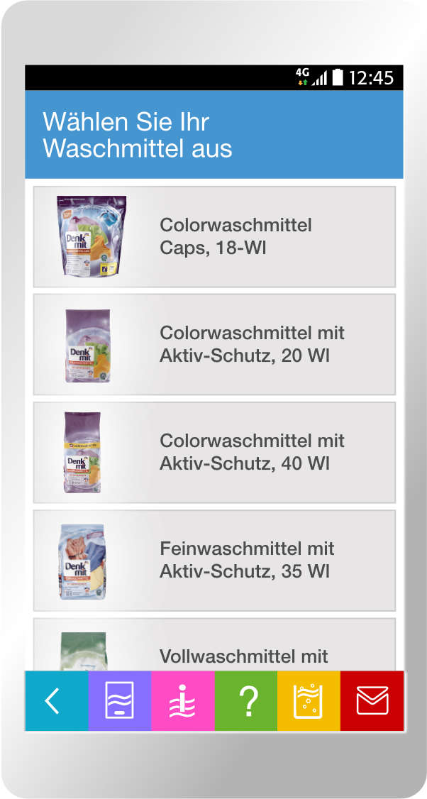 Wassertipps Waschmittelauswahl